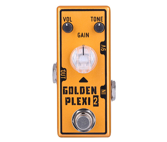 Tone City Golden Plexi v2 Distortion mini effect pedal True bypass