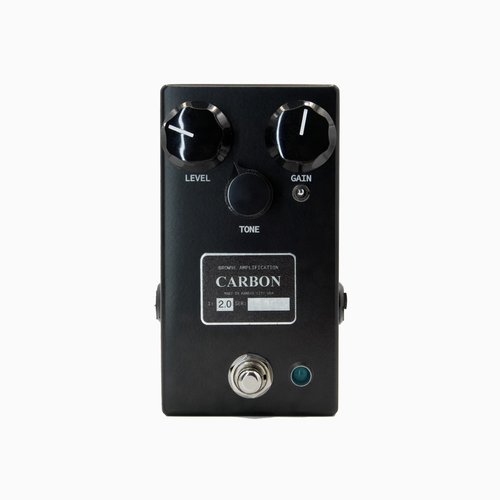  BROWNE AMPLIFICATION CARBON V2 PEDAL FRONT VIEW