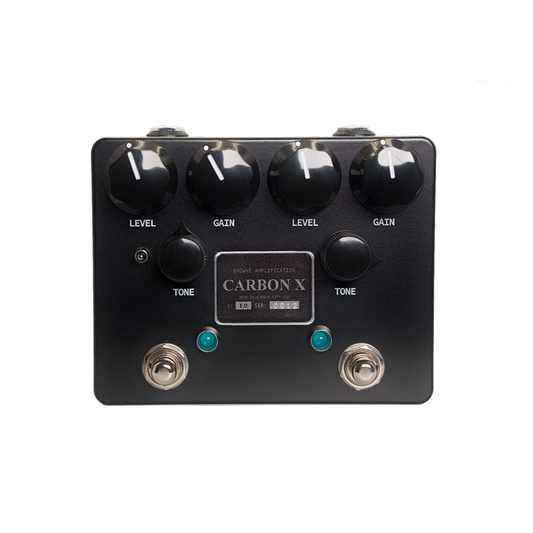Brown Amplification Carbon X Dual Overdrive