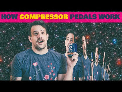  EMPRESS EFFECTS BASS COMPRESSOR BLUE AND SILVER SPARKLE VIDEO DEMO HOW TO USE A COMPRESSOR ON BASS